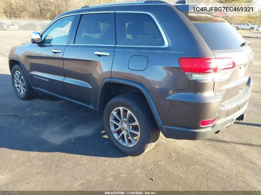 1C4RJFBG7EC469321 2014 Jeep Grand Cherokee Limited