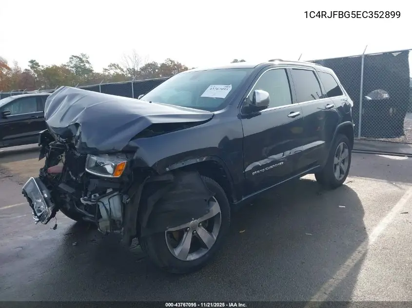 1C4RJFBG5EC352899 2014 Jeep Grand Cherokee Limited