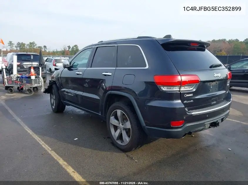 1C4RJFBG5EC352899 2014 Jeep Grand Cherokee Limited