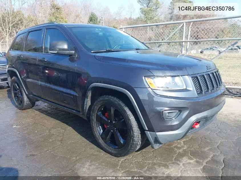 1C4RJFBG4EC350786 2014 Jeep Grand Cherokee Limited