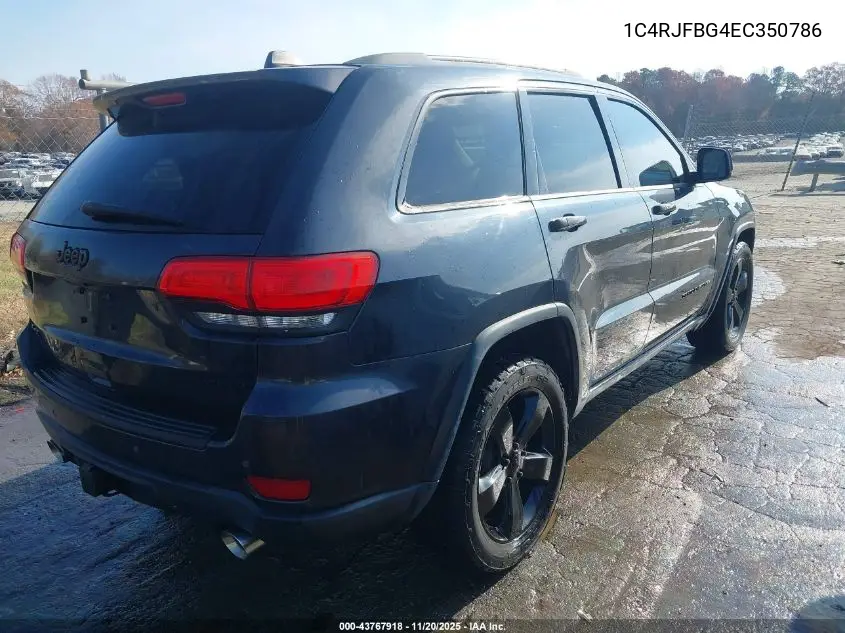 1C4RJFBG4EC350786 2014 Jeep Grand Cherokee Limited