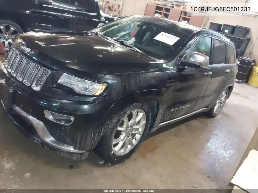 1C4RJFJG5EC501233 2014 Jeep Grand Cherokee Summit