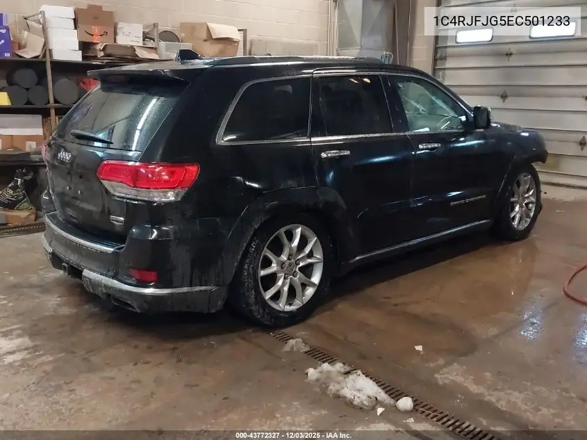 1C4RJFJG5EC501233 2014 Jeep Grand Cherokee Summit