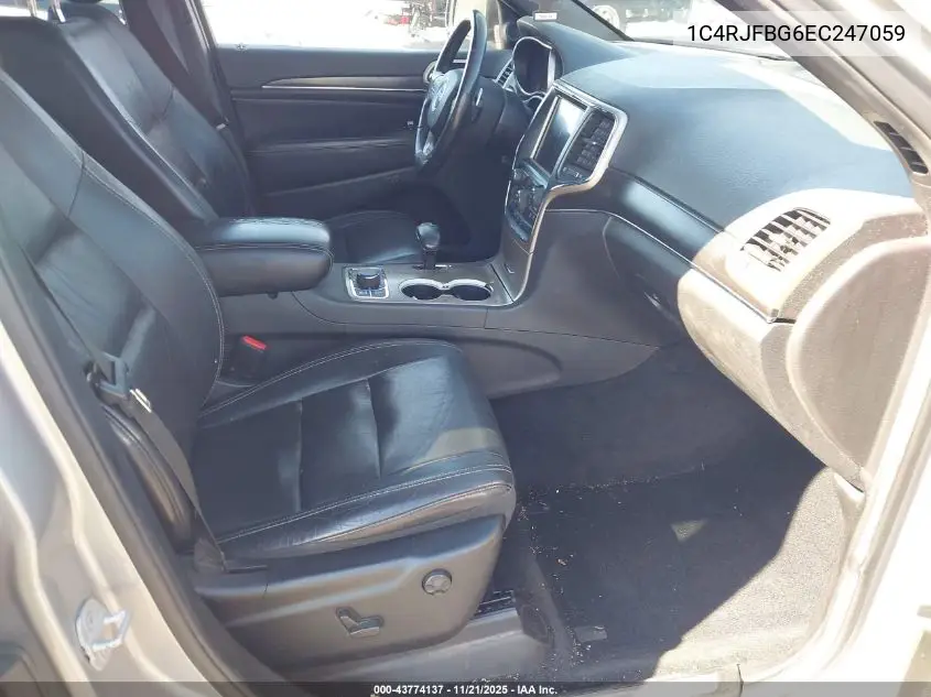 1C4RJFBG6EC247059 2014 Jeep Grand Cherokee Limited