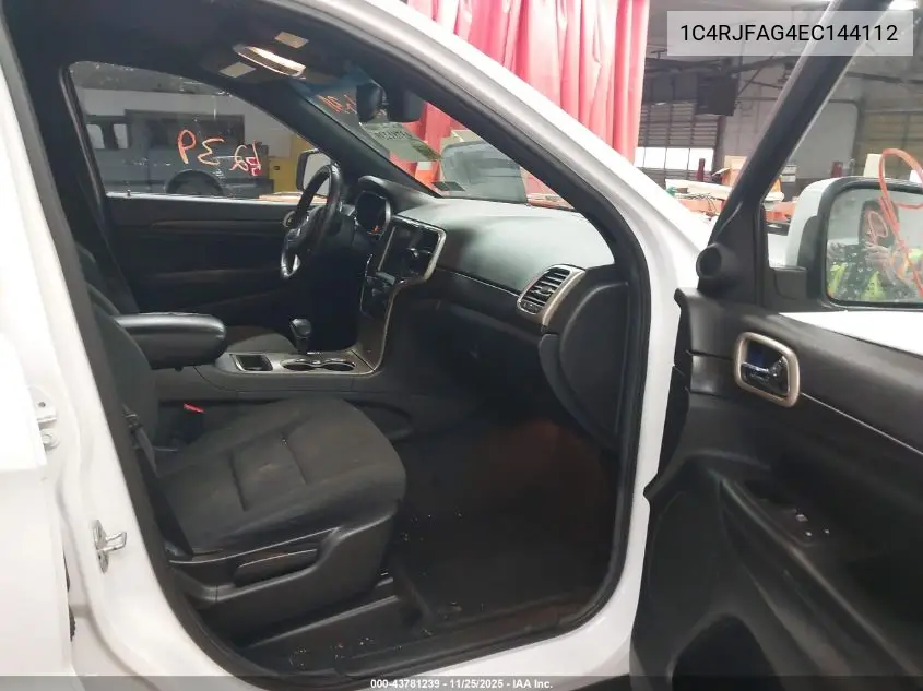 1C4RJFAG4EC144112 2014 Jeep Grand Cherokee Laredo