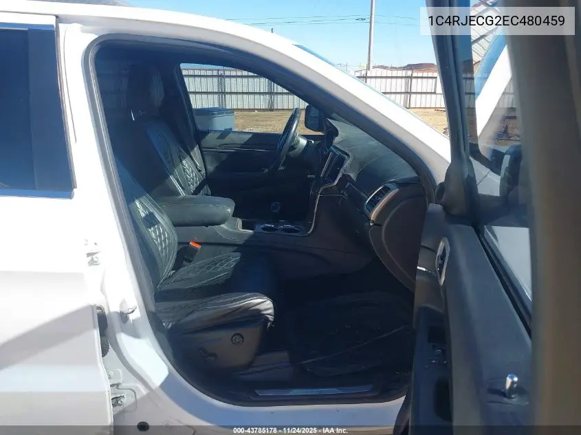 1C4RJECG2EC480459 2014 Jeep Grand Cherokee Overland