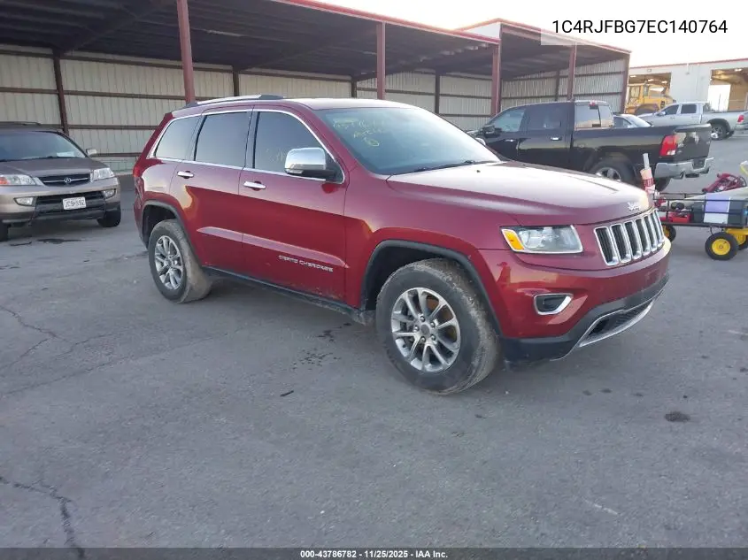 1C4RJFBG7EC140764 2014 Jeep Grand Cherokee Limited