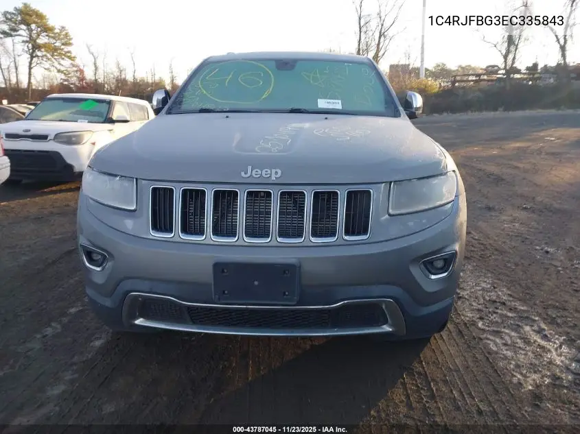 1C4RJFBG3EC335843 2014 Jeep Grand Cherokee Limited