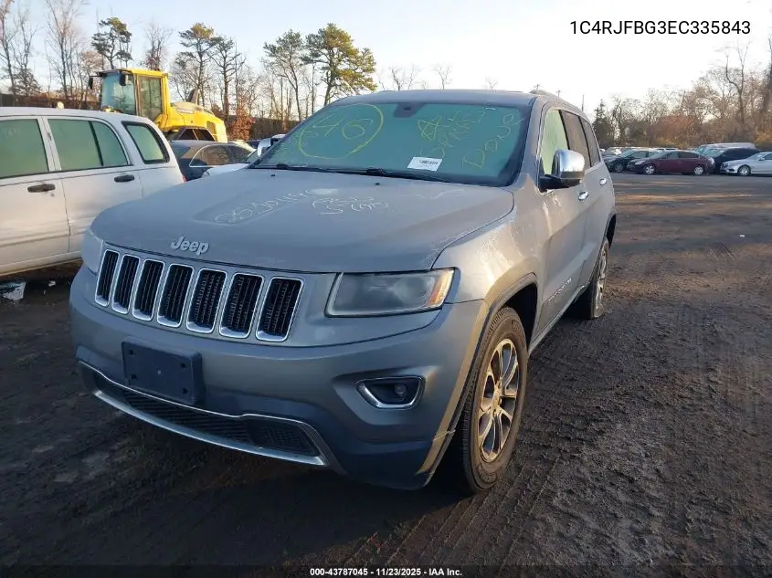 1C4RJFBG3EC335843 2014 Jeep Grand Cherokee Limited