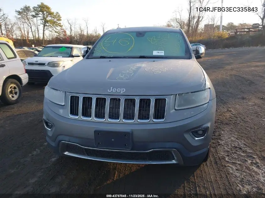 1C4RJFBG3EC335843 2014 Jeep Grand Cherokee Limited