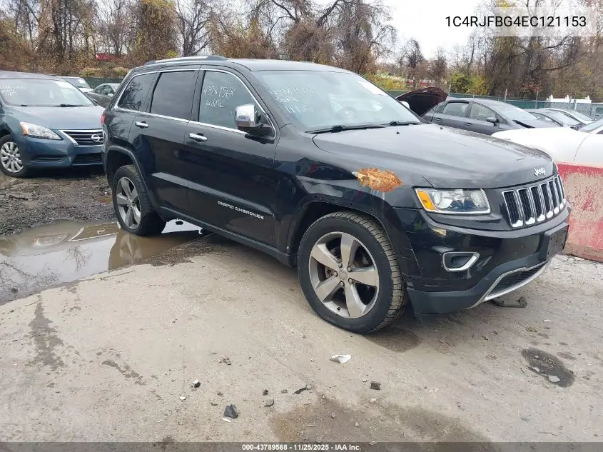 1C4RJFBG4EC121153 2014 Jeep Grand Cherokee Limited