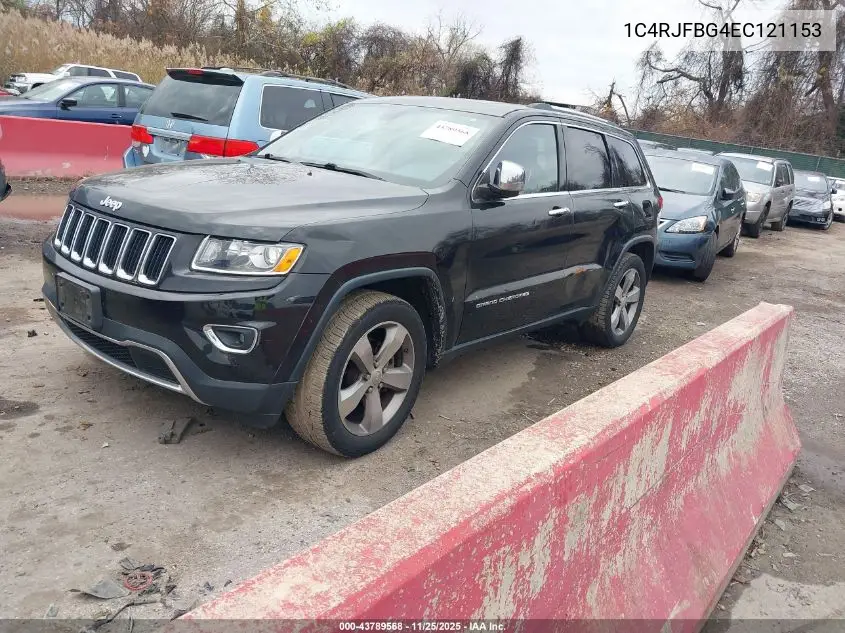 1C4RJFBG4EC121153 2014 Jeep Grand Cherokee Limited