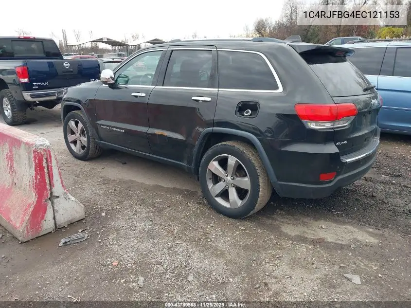 1C4RJFBG4EC121153 2014 Jeep Grand Cherokee Limited