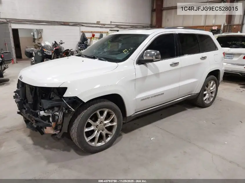 1C4RJFJG9EC528015 2014 Jeep Grand Cherokee Summit