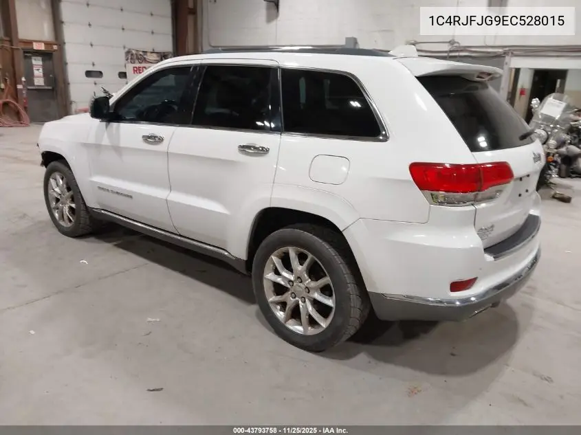 1C4RJFJG9EC528015 2014 Jeep Grand Cherokee Summit