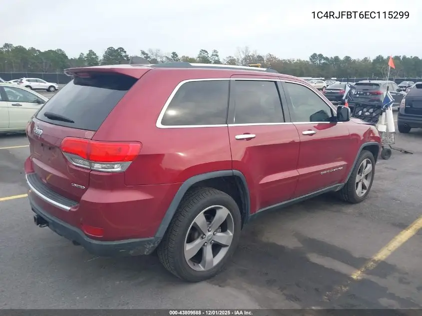 1C4RJFBT6EC115299 2014 Jeep Grand Cherokee Limited