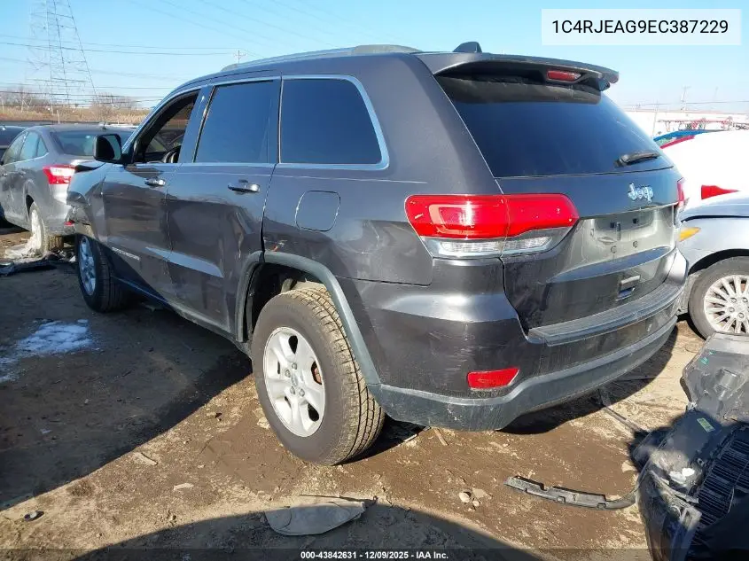 1C4RJEAG9EC387229 2014 Jeep Grand Cherokee Laredo