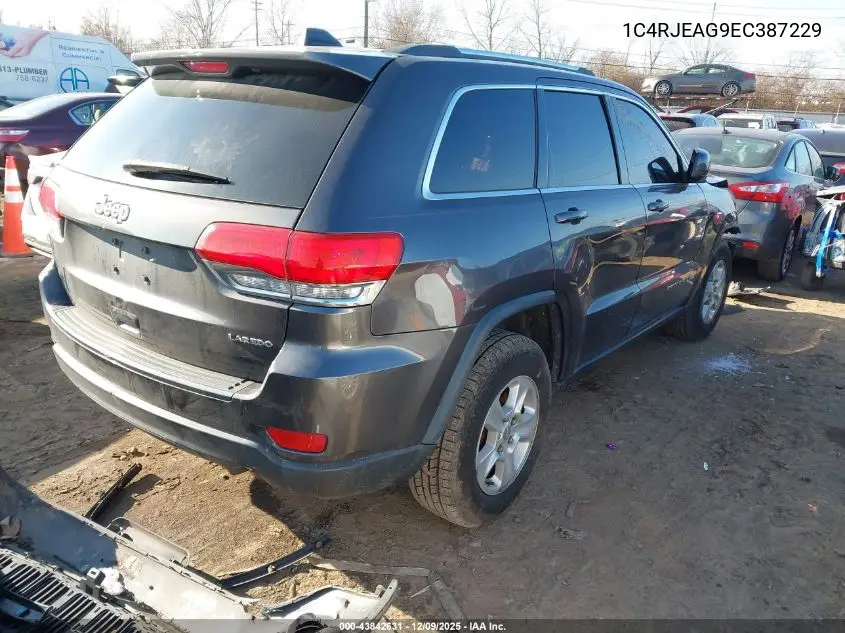 1C4RJEAG9EC387229 2014 Jeep Grand Cherokee Laredo