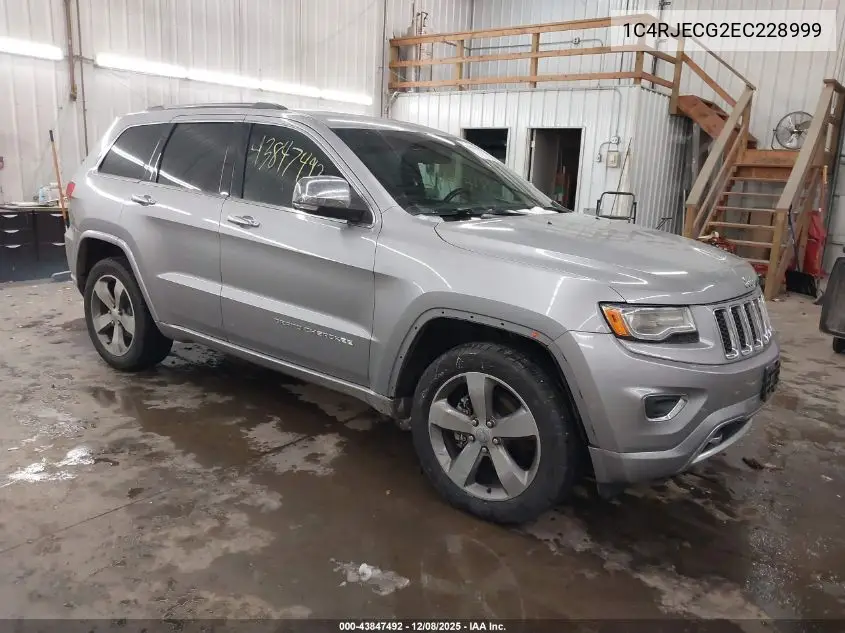 1C4RJECG2EC228999 2014 Jeep Grand Cherokee Overland