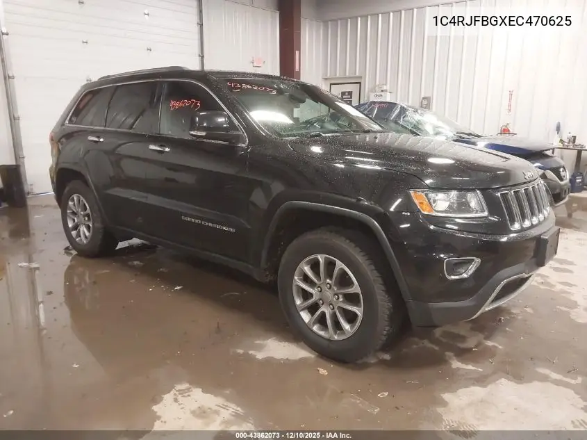 1C4RJFBGXEC470625 2014 Jeep Grand Cherokee Limited