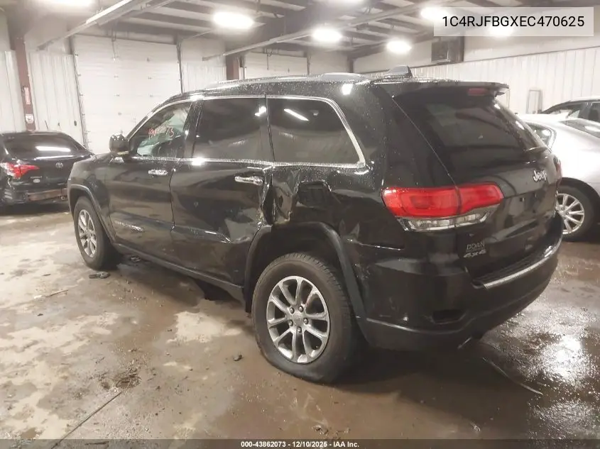 1C4RJFBGXEC470625 2014 Jeep Grand Cherokee Limited