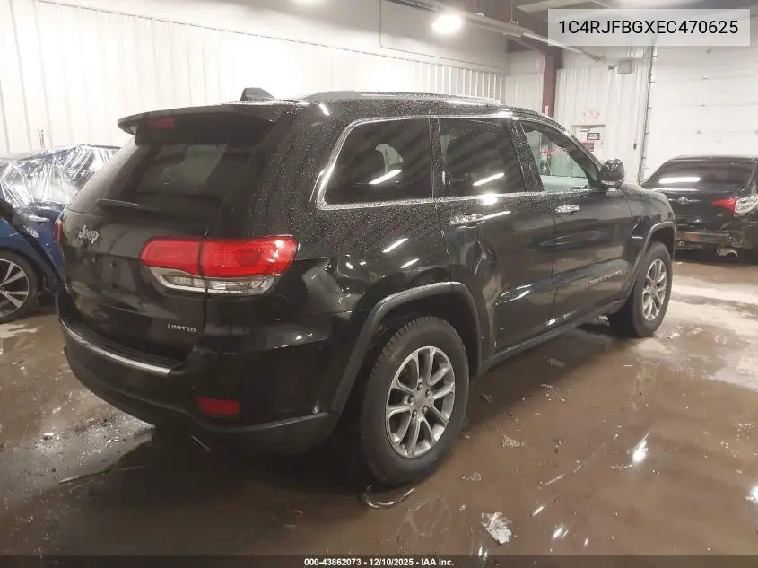 1C4RJFBGXEC470625 2014 Jeep Grand Cherokee Limited