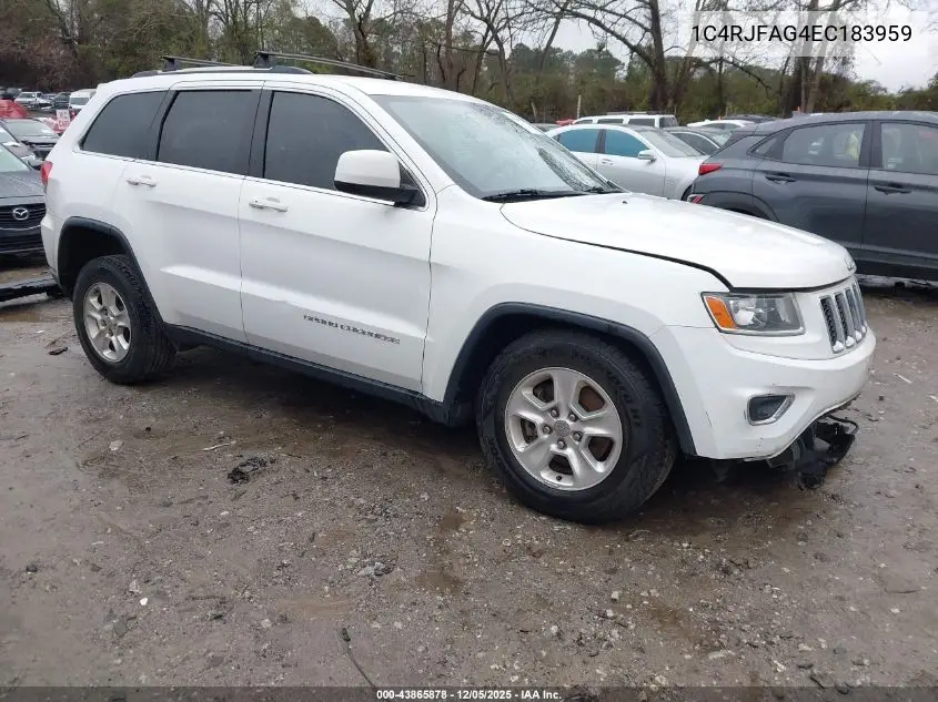 1C4RJFAG4EC183959 2014 Jeep Grand Cherokee Laredo
