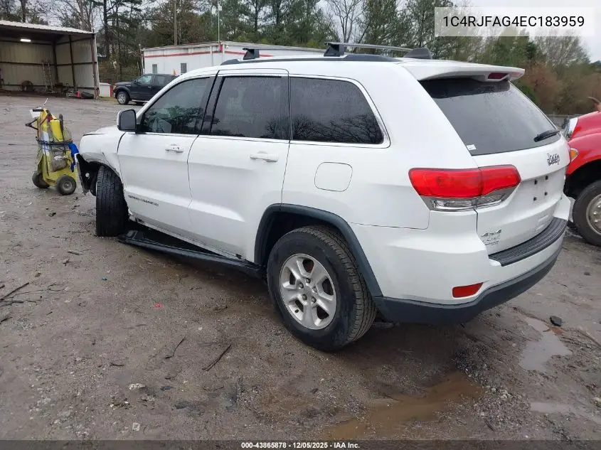 1C4RJFAG4EC183959 2014 Jeep Grand Cherokee Laredo
