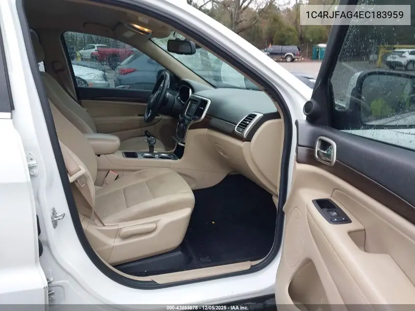 1C4RJFAG4EC183959 2014 Jeep Grand Cherokee Laredo