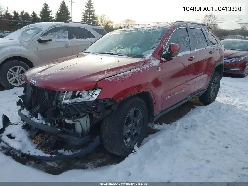 1C4RJFAG1EC413330 2014 Jeep Grand Cherokee Laredo