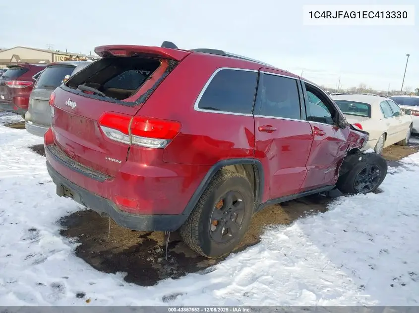 1C4RJFAG1EC413330 2014 Jeep Grand Cherokee Laredo