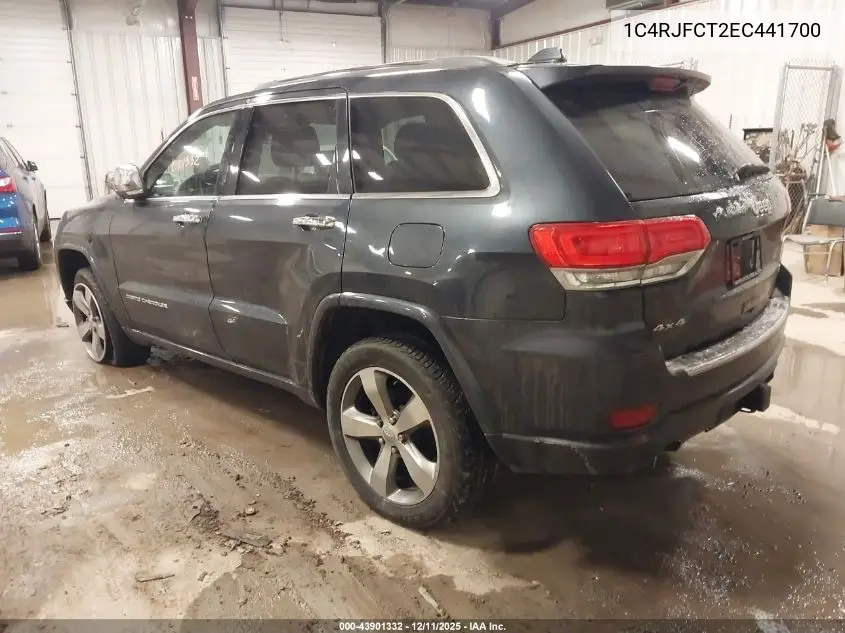 1C4RJFCT2EC441700 2014 Jeep Grand Cherokee Overland