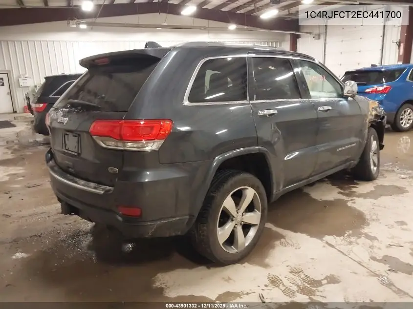 1C4RJFCT2EC441700 2014 Jeep Grand Cherokee Overland