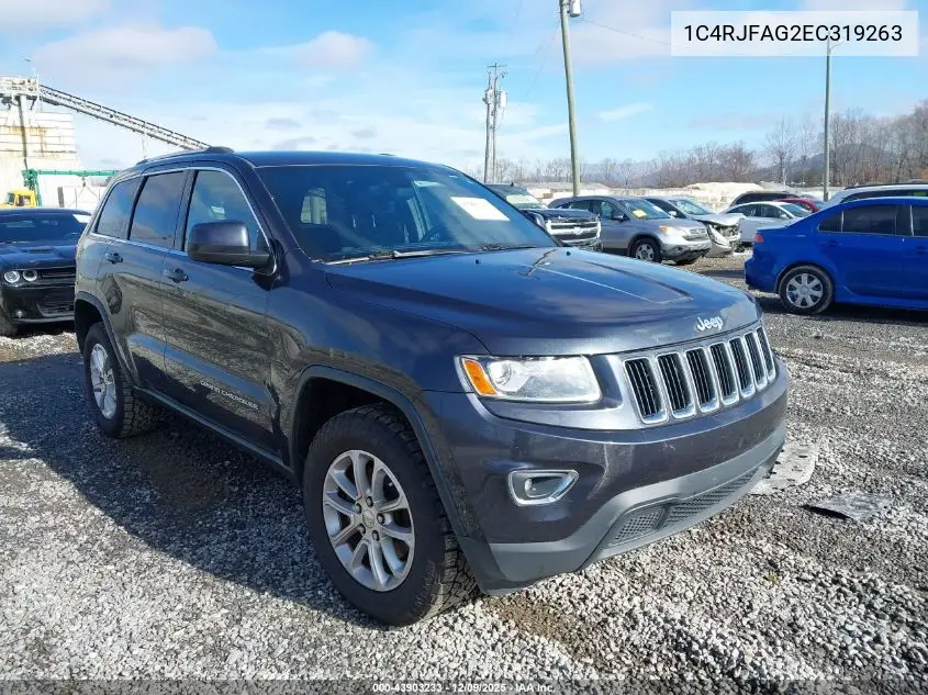 1C4RJFAG2EC319263 2014 Jeep Grand Cherokee Laredo