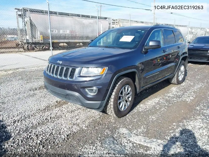 1C4RJFAG2EC319263 2014 Jeep Grand Cherokee Laredo