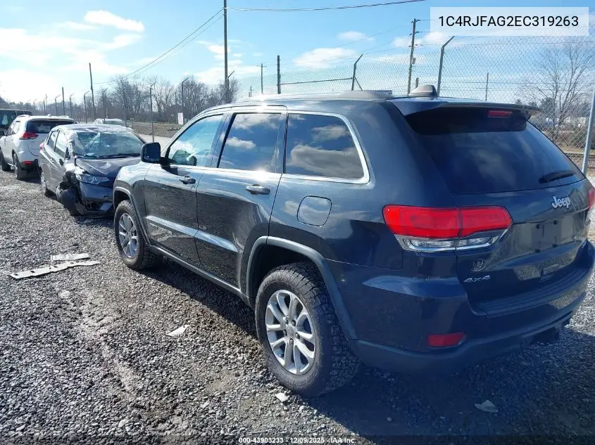 1C4RJFAG2EC319263 2014 Jeep Grand Cherokee Laredo