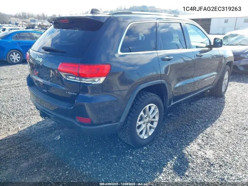 1C4RJFAG2EC319263 2014 Jeep Grand Cherokee Laredo