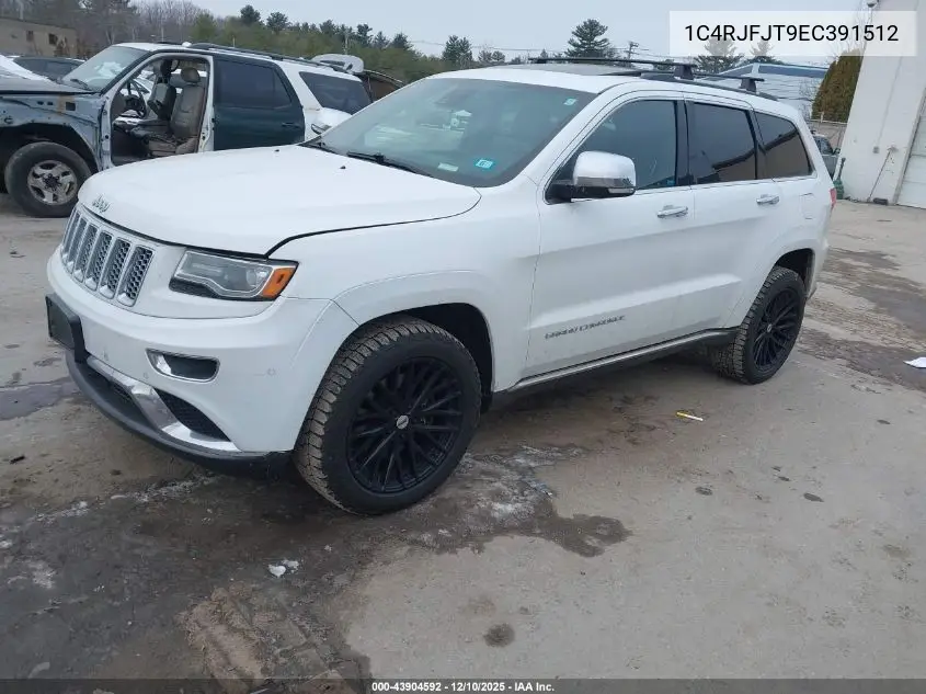 1C4RJFJT9EC391512 2014 Jeep Grand Cherokee Summit