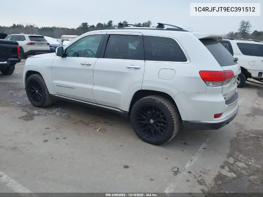 1C4RJFJT9EC391512 2014 Jeep Grand Cherokee Summit