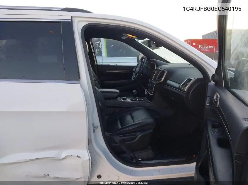 1C4RJFBG0EC540195 2014 Jeep Grand Cherokee Limited
