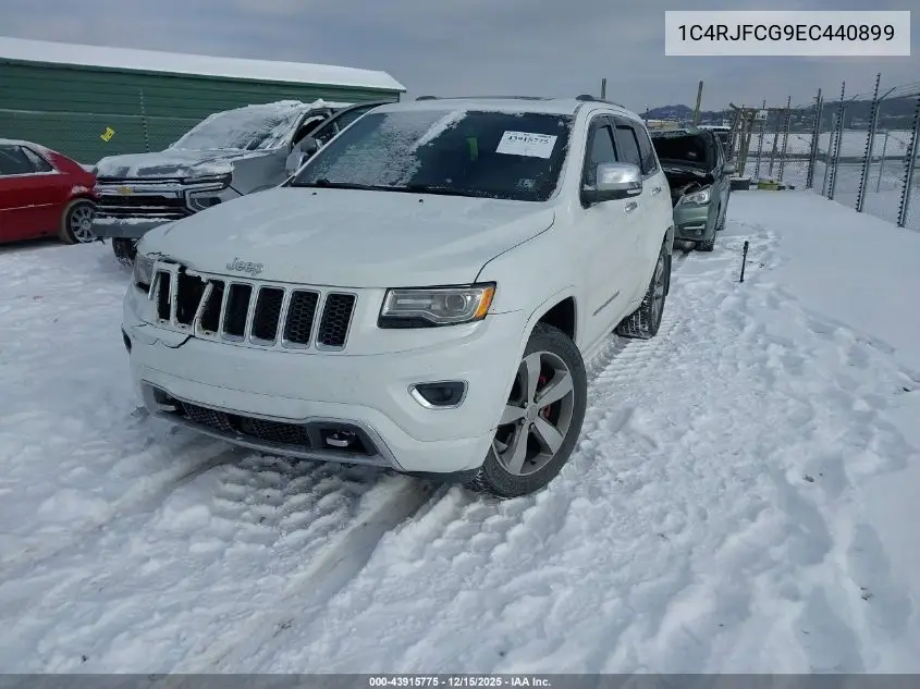 1C4RJFCG9EC440899 2014 Jeep Grand Cherokee Overland