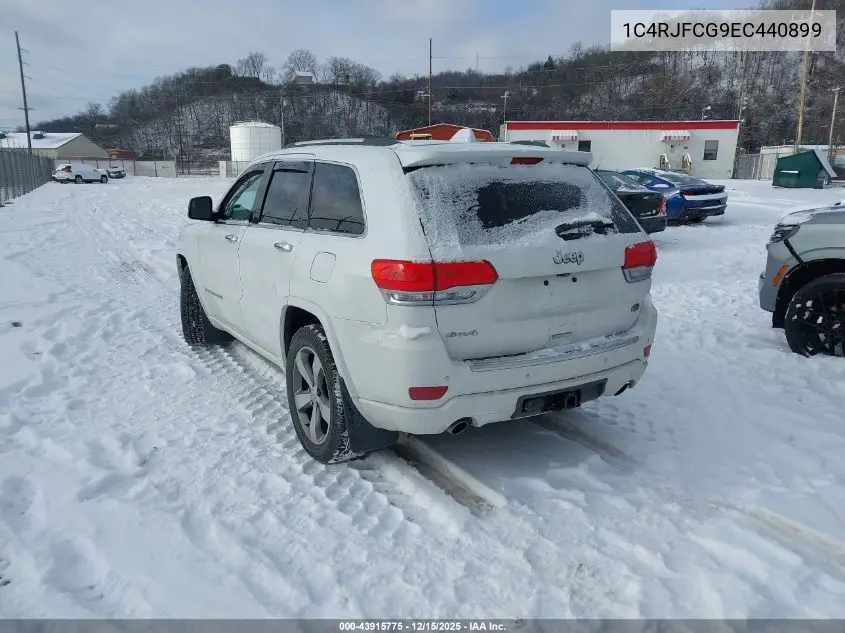 1C4RJFCG9EC440899 2014 Jeep Grand Cherokee Overland