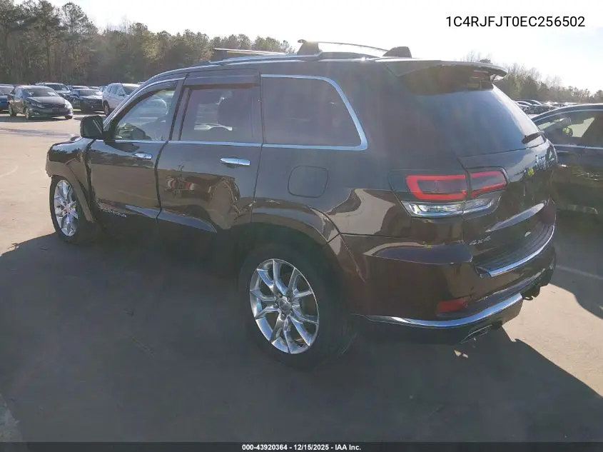1C4RJFJT0EC256502 2014 Jeep Grand Cherokee Summit