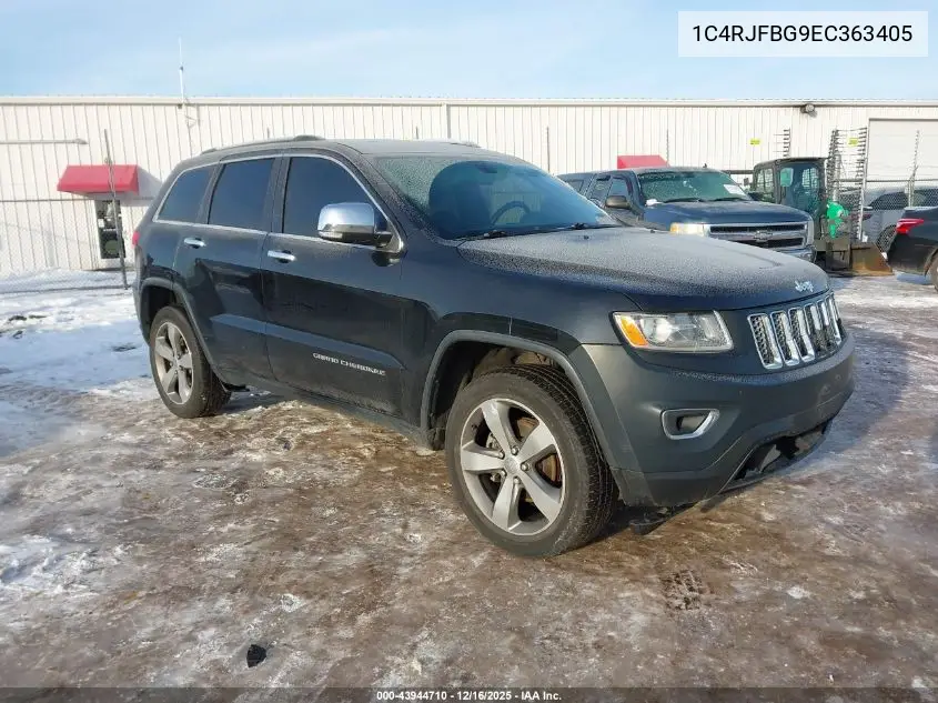1C4RJFBG9EC363405 2014 Jeep Grand Cherokee Limited