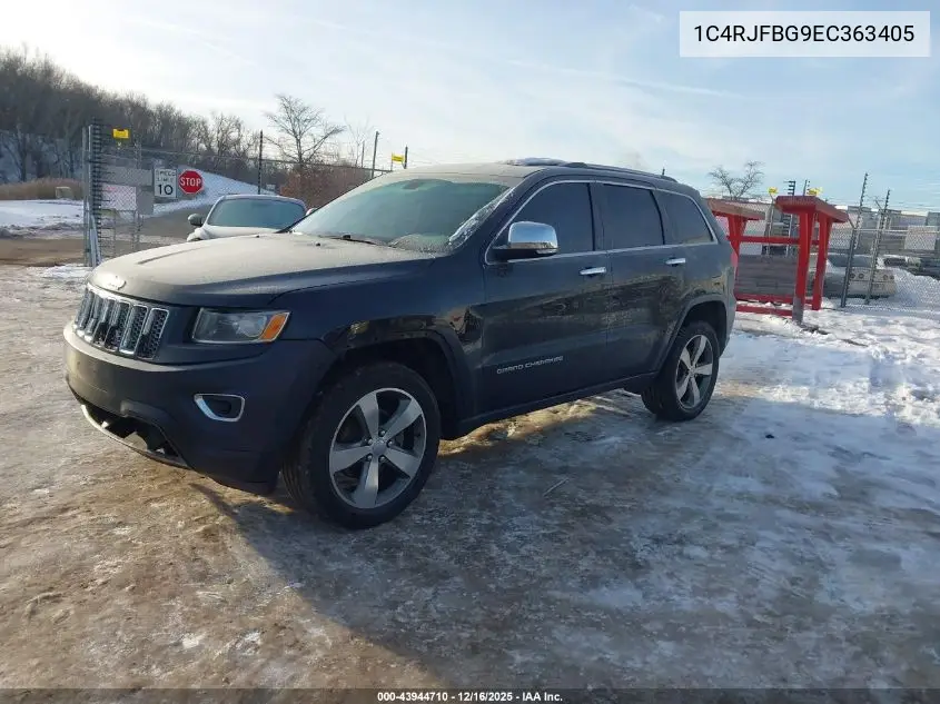 1C4RJFBG9EC363405 2014 Jeep Grand Cherokee Limited