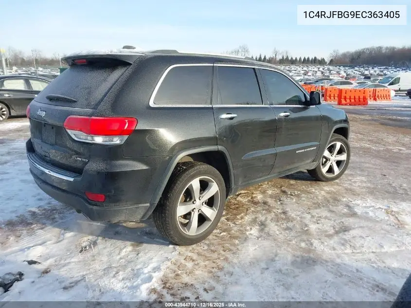 1C4RJFBG9EC363405 2014 Jeep Grand Cherokee Limited