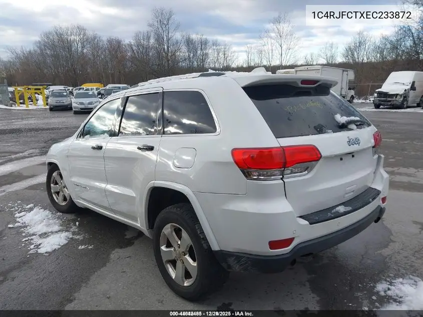 1C4RJFCTXEC233872 2014 Jeep Grand Cherokee Overland