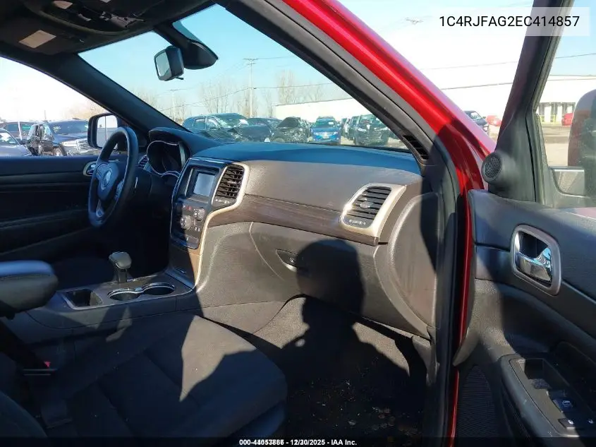 1C4RJFAG2EC414857 2014 Jeep Grand Cherokee Laredo