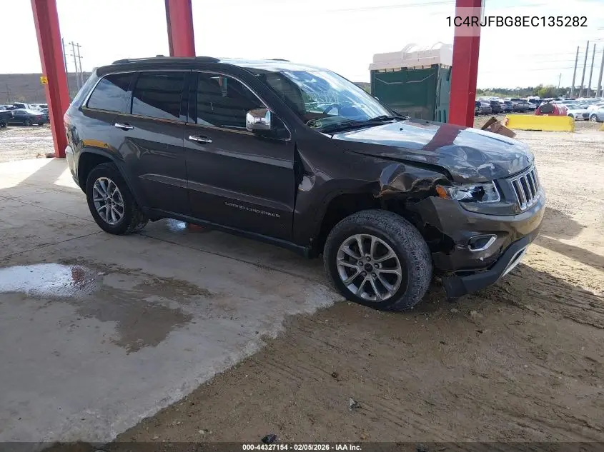 1C4RJFBG8EC135282 2014 Jeep Grand Cherokee Limited