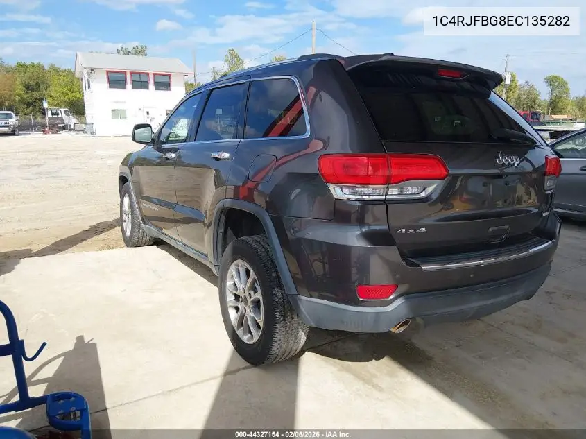 1C4RJFBG8EC135282 2014 Jeep Grand Cherokee Limited
